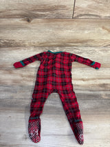 Kickee Pants Zippered Footie Red sz 3-6m