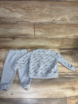 Levi's 2pc Pullover Sweatshirt & Joggers Set Grey sz 24m