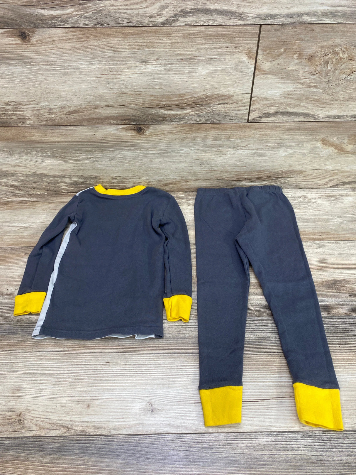 Kirkland 2pc Construction Pajama Set Grey sz 4T