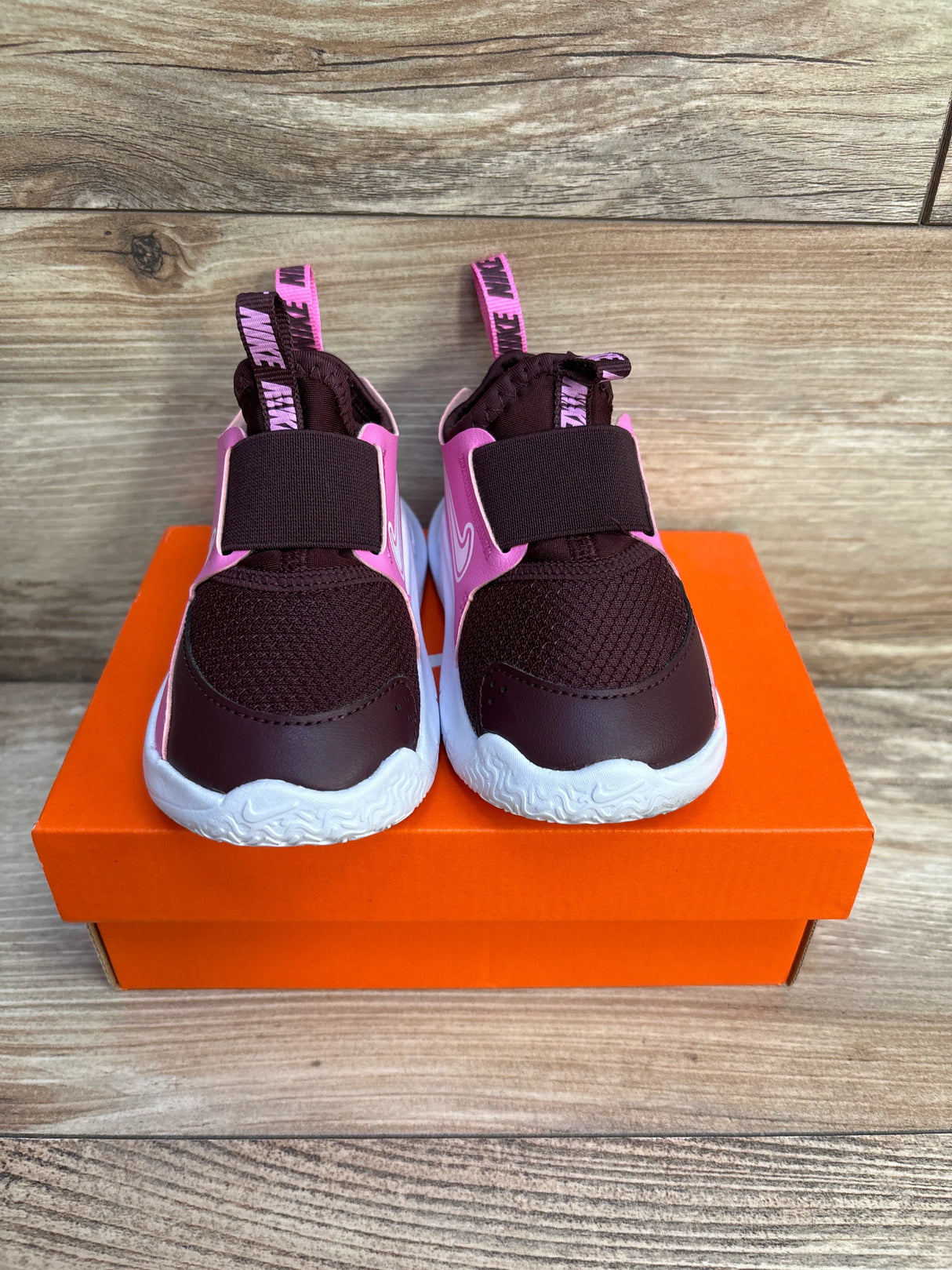Nike Flex Runner 3 TD 'Burgundy Crush' Sneakers sz 6c