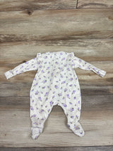 Old Navy Floral Sleeper Ivory sz Newborn
