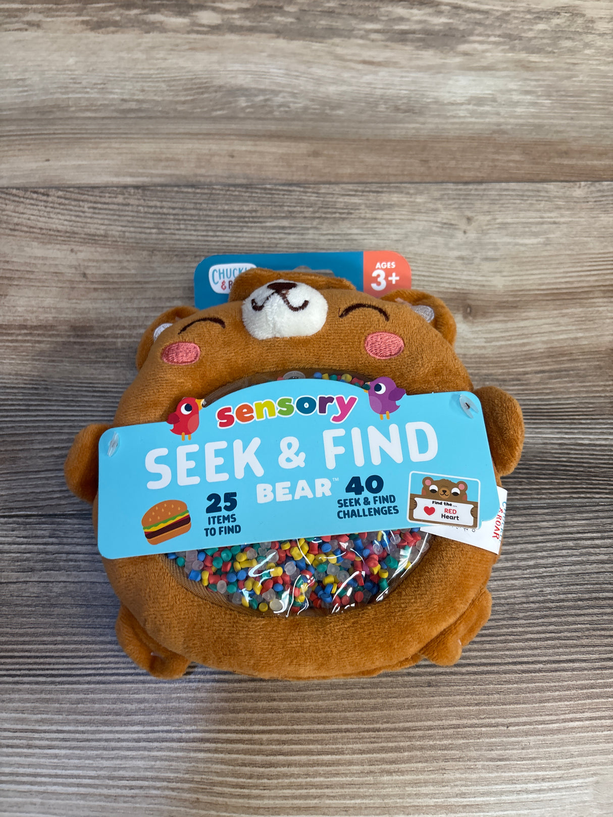 NEW Chuckle & Roar Sensory Seek & Find Bear