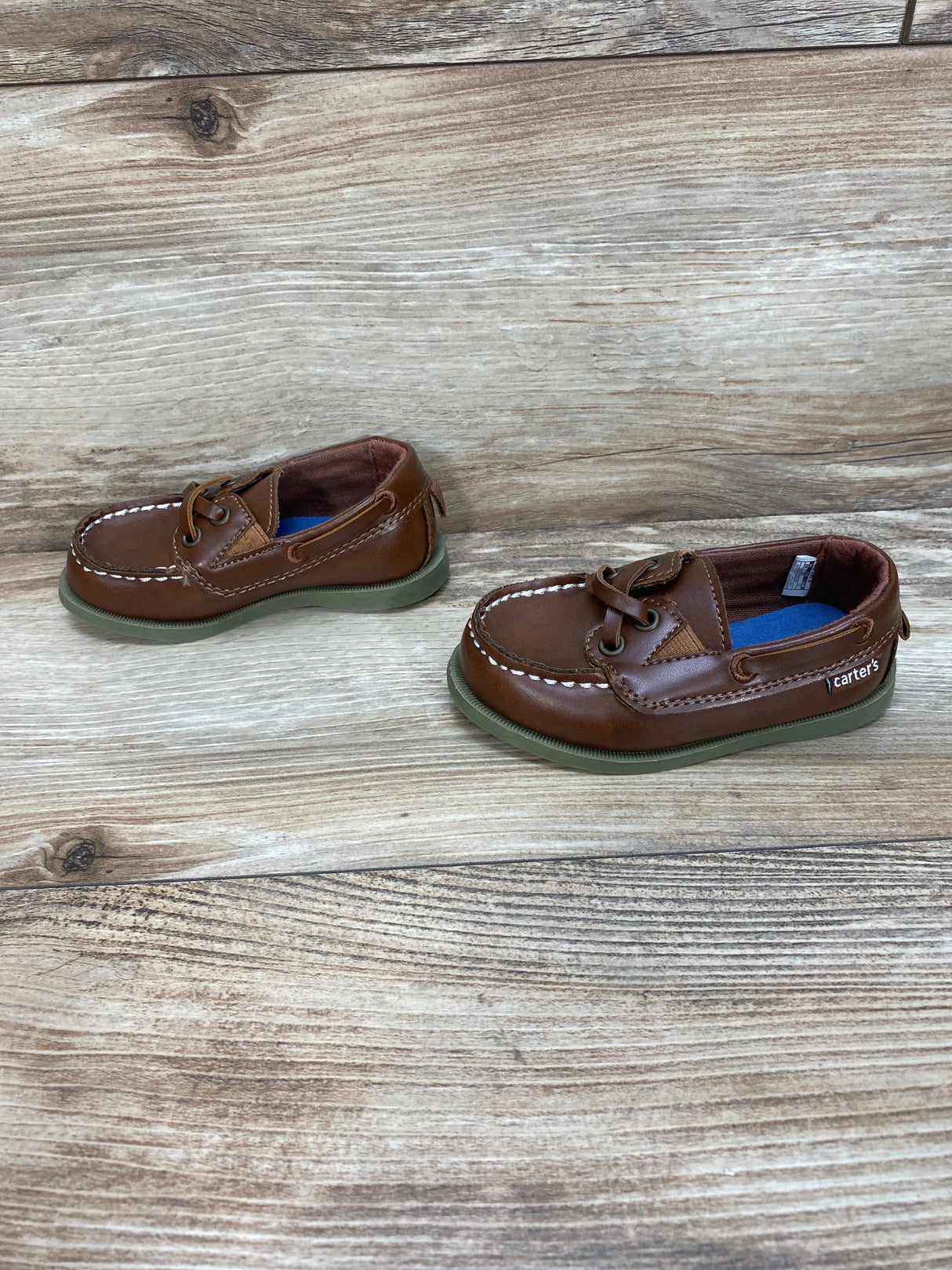 Carter's Bauk Loafers Boat Shoes Brown Sz 6c