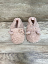 Old Navy Critter Sherpa Slippers Pink sz 12-18m