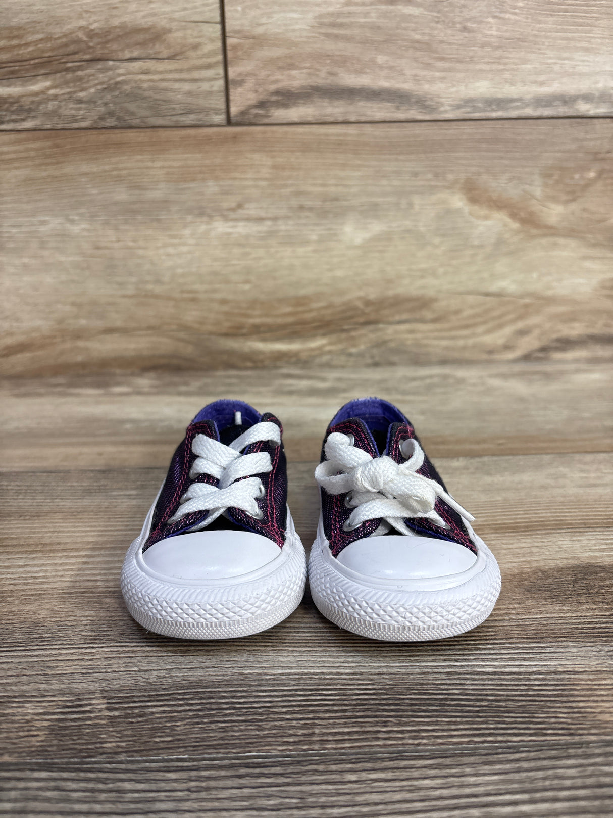 Converse Chuck Taylor All Star Glittery Purple sz 3c