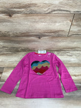 Epic Threads Sequin Heart Shirt sz 5T