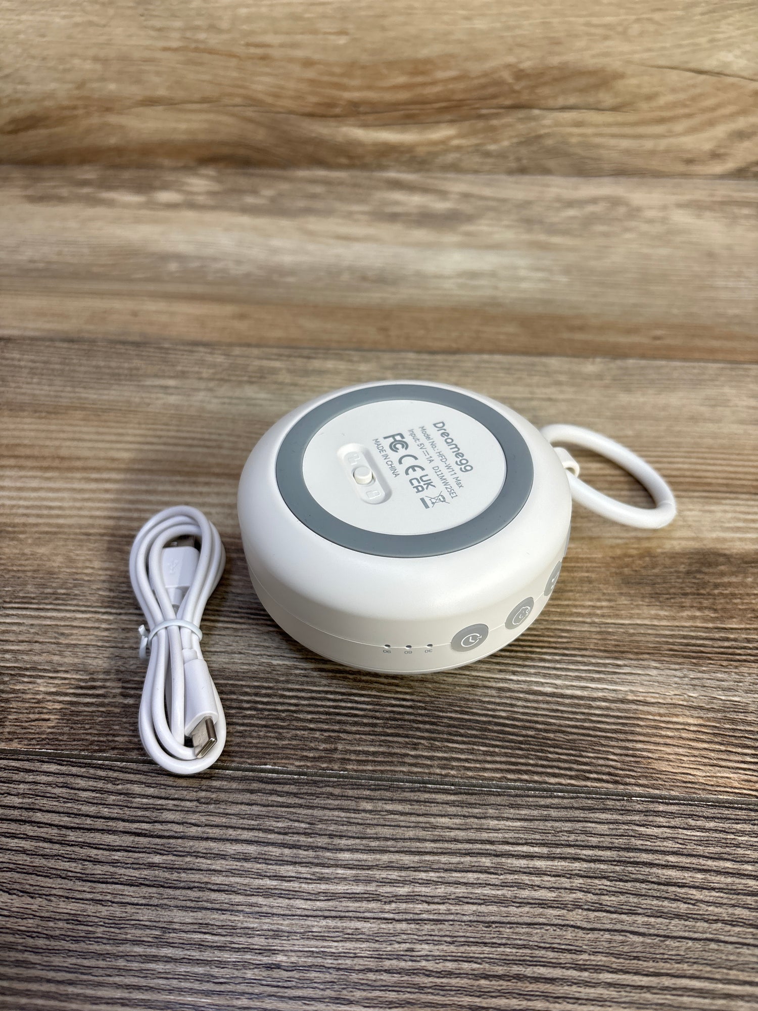 Dreamegg Sleep Lite D11 Max Travel Sound Machine, White