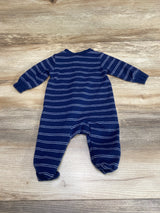 Carter's Striped Sleeper Navy sz 3m