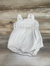 Cat & Jack Cable Knit Romper Oatmeal sz 12m