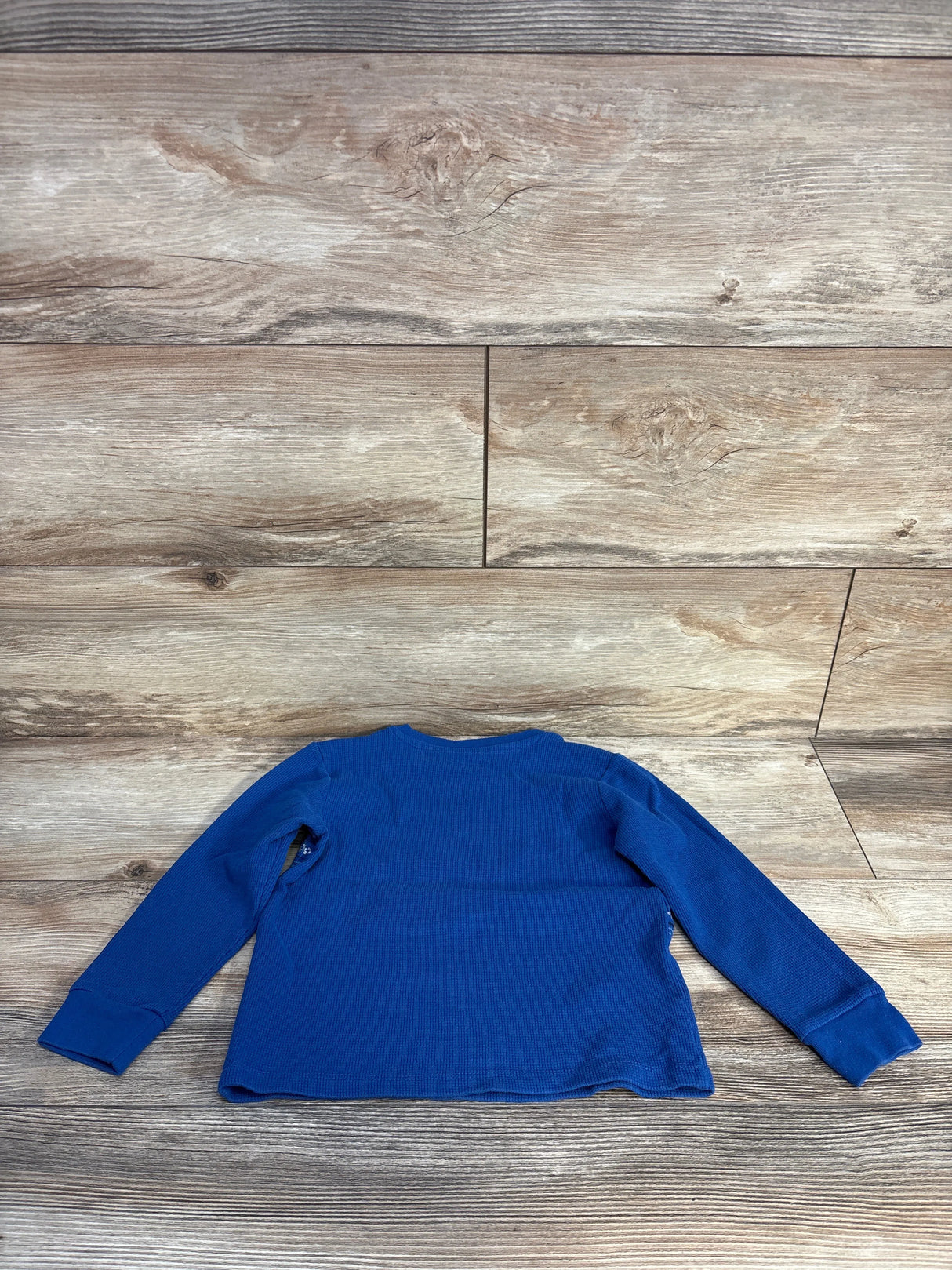 Epic Threads Thermal Long Sleeve Dinosaur Shirt Blue sz 4T
