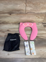 Gimars Foldable Travel Potty Seat - Pink