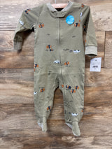 NEW Carter's Sleeper Green sz 9m