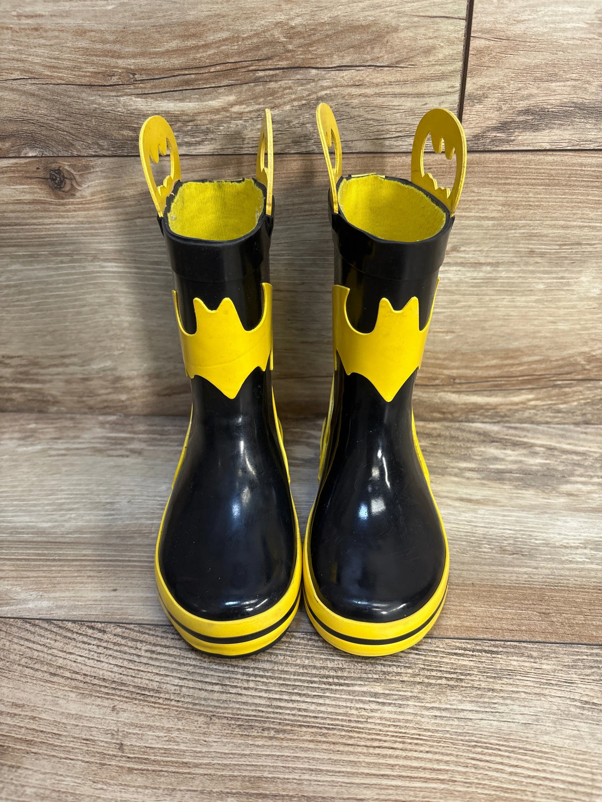 Batman Rain Boots Black sz 7/8c