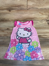 Hello Kitty Floral Night Gown Pink sz 4T