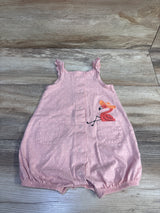Carter's Polka Dot Tank Romper Pink sz 12m