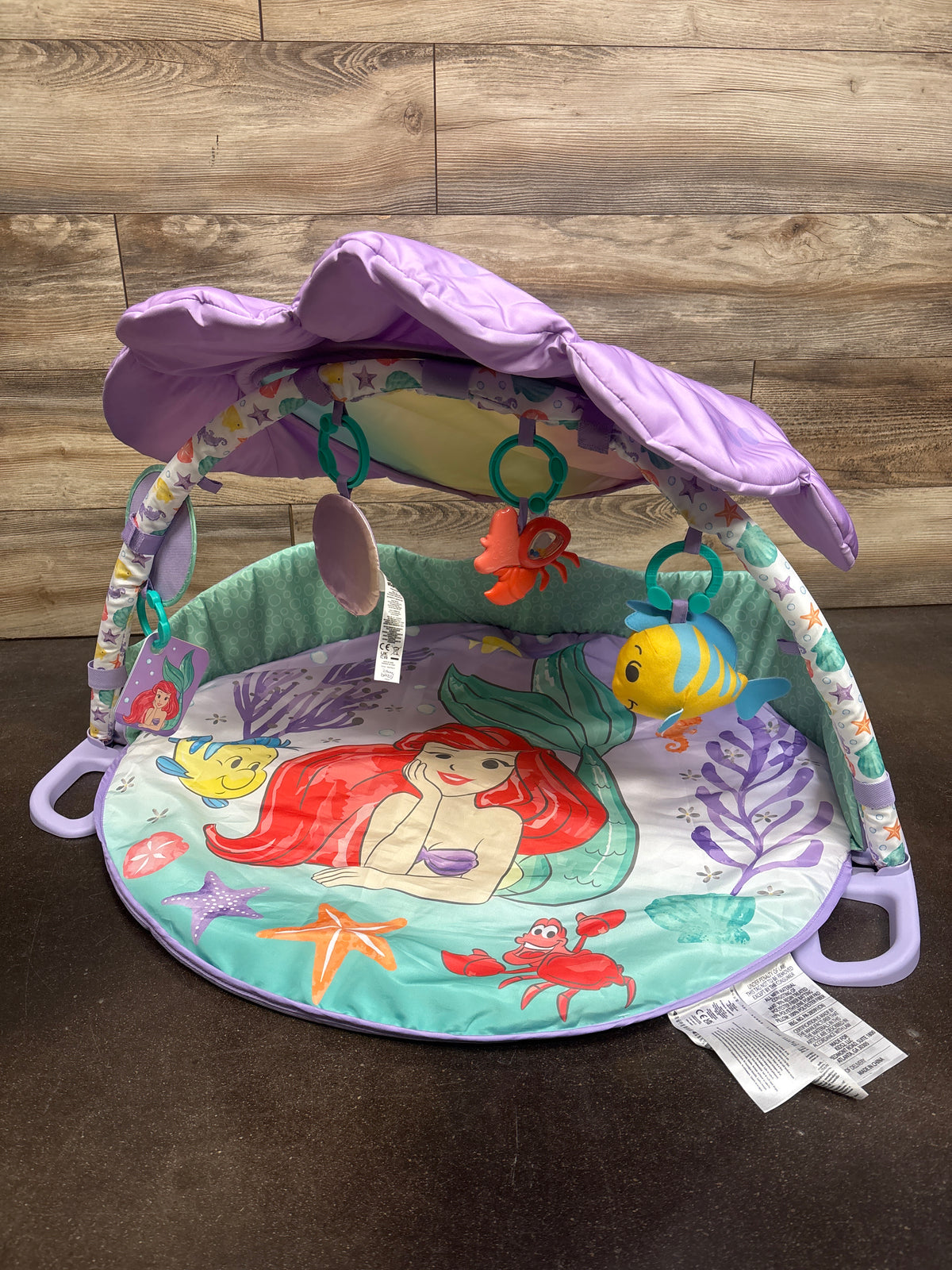 Bright Starts The Little Mermaid Twinkle Trove Light and Music Activity Gym*