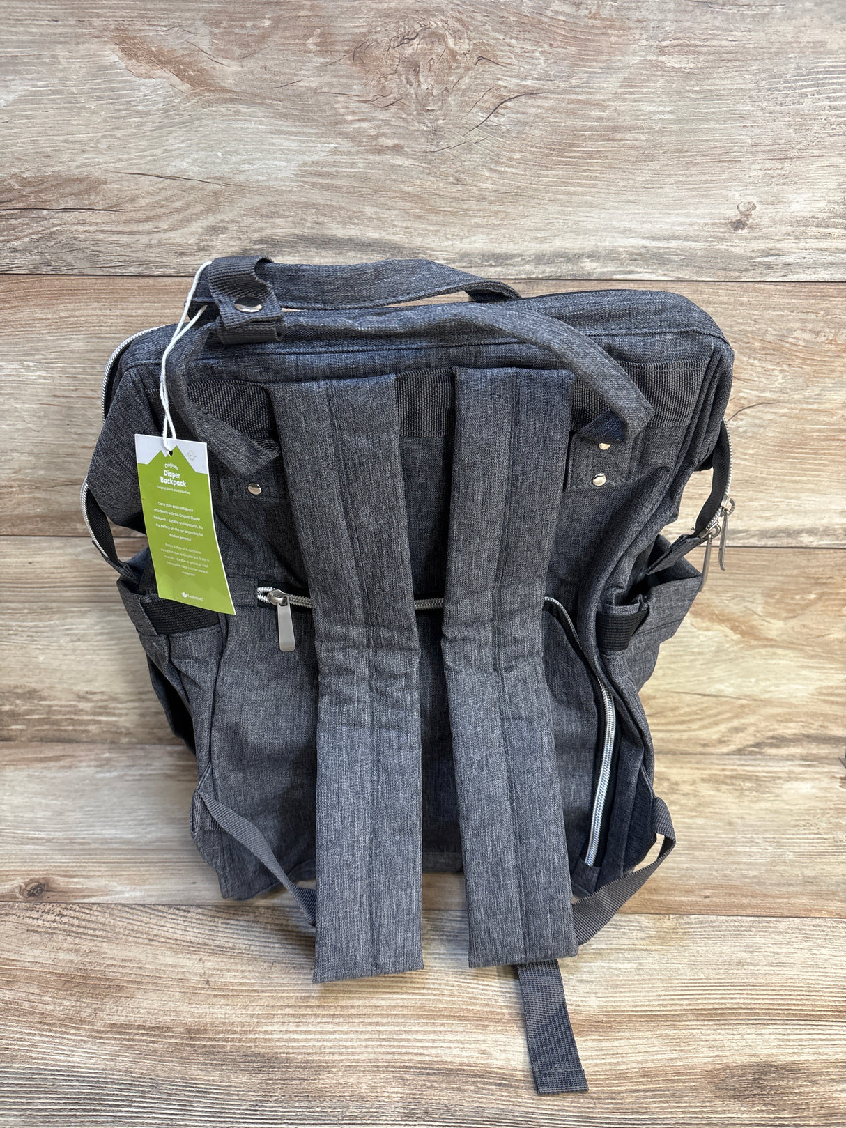 NEW KeaBabies Original Diaper Backpack Grey