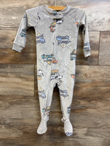 Carter's Blanket Sleeper Grey sz 12m