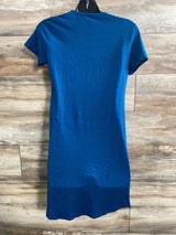 Hazel & Jools Midi Dress Blue sz Small