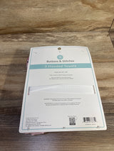 NEW Buttons & Stitches 3pk Hooded Towels