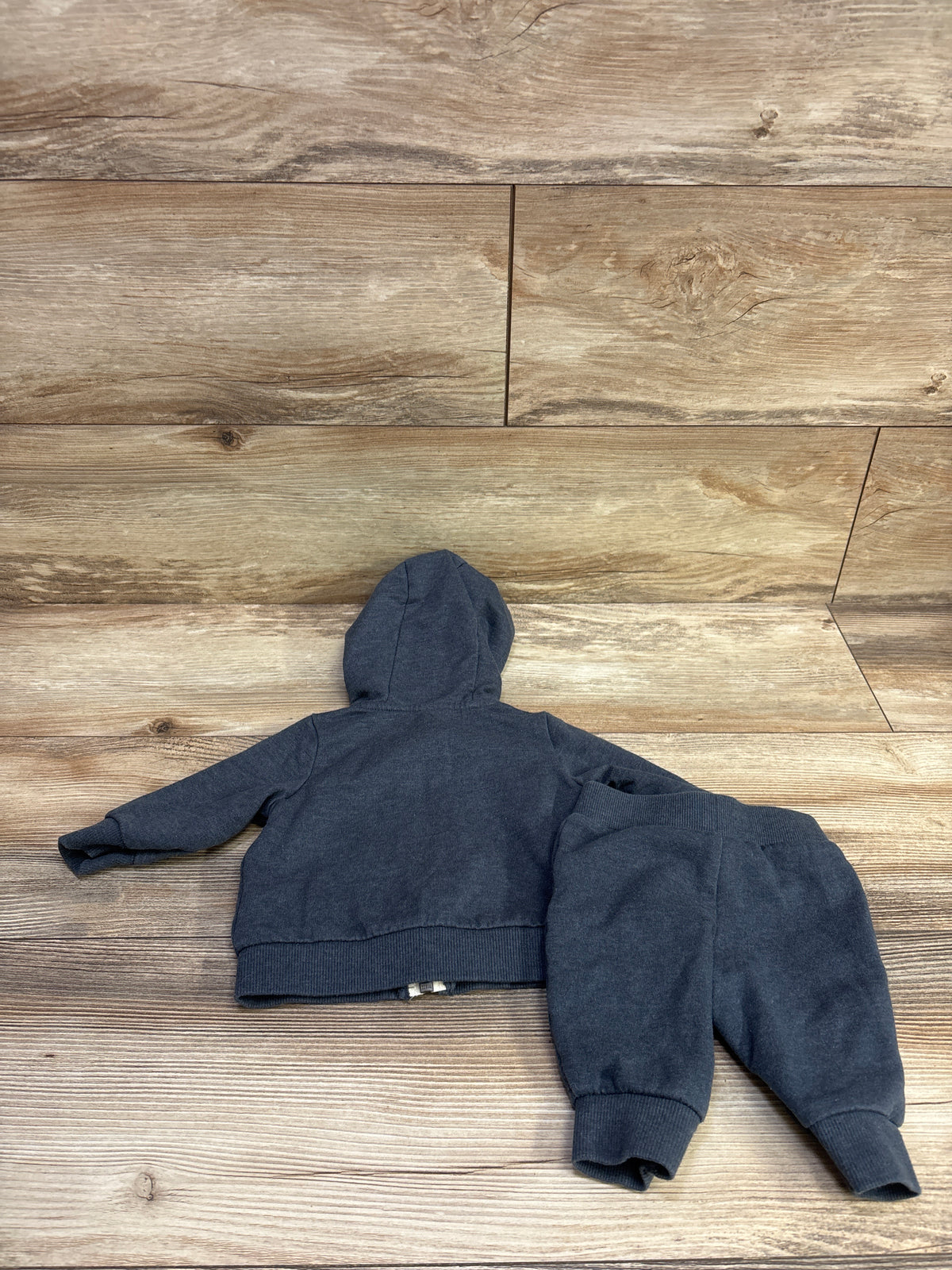Carter's 2pc Zip-Up Jacket & Pants Set Blue sz 3m