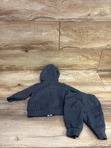 Carter's 2pc Zip-Up Jacket & Pants Set Blue sz 3m
