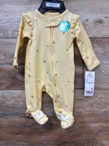 NEW Child of Mine Sleeper Yellow sz Preemie