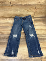 Celebrity Pink Distressed Jeans Blue sz 4T