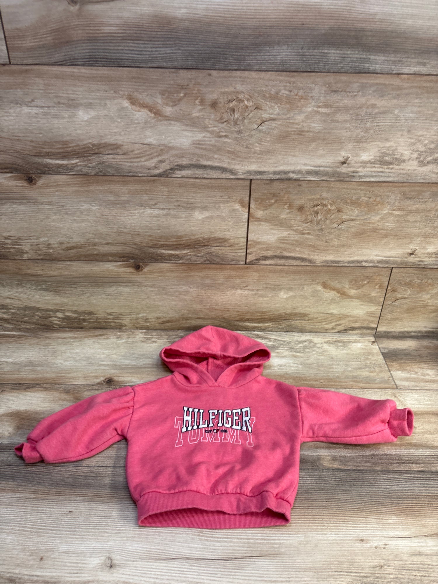 Tommy Hilfiger Pullover Hoodie Pink sz 18m