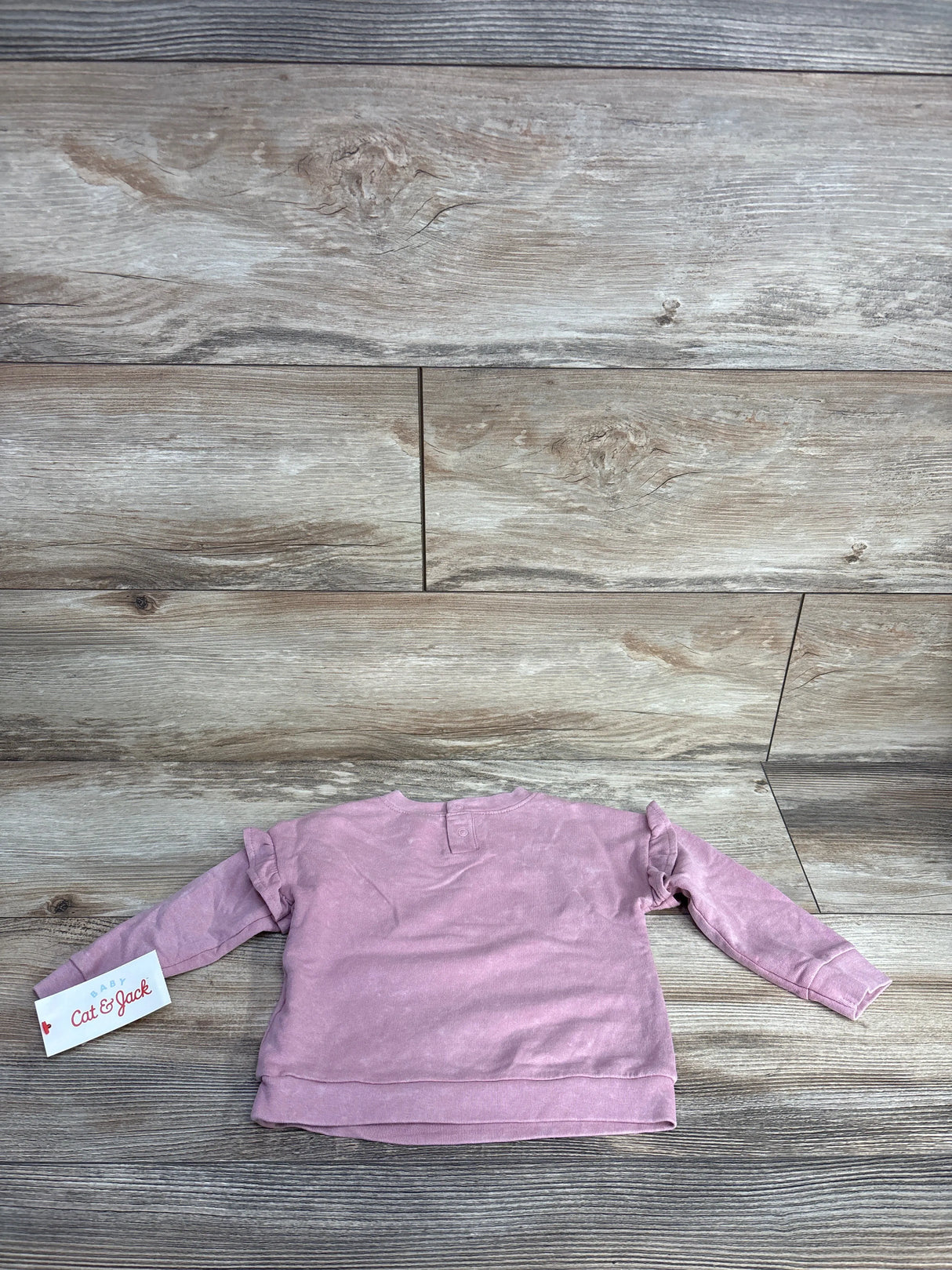 NEW Cat & Jack Sweatshirt Pink sz 6-9m