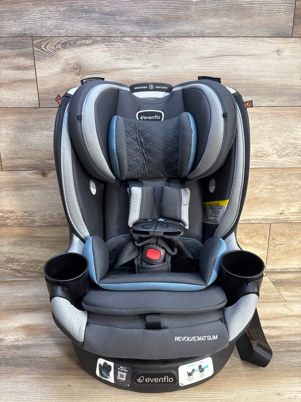 Evenflo Revolve 360 Slim 2-in-1 Rotating Car Seat in Stow
