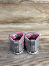 Converse Chuck Taylor All Star Street High Top Sneakers Grey/Pink sz 6c