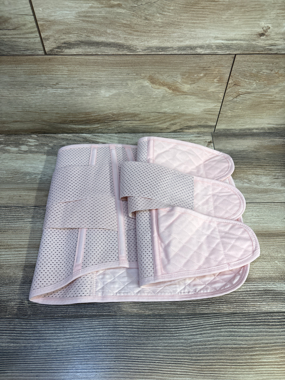 PAZ WEAN Belly Band Postpartum Recovery Belt, Pink sz Small