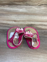 Disney Dotted Bow Minnie Mouse Sandals Pink sz 3c