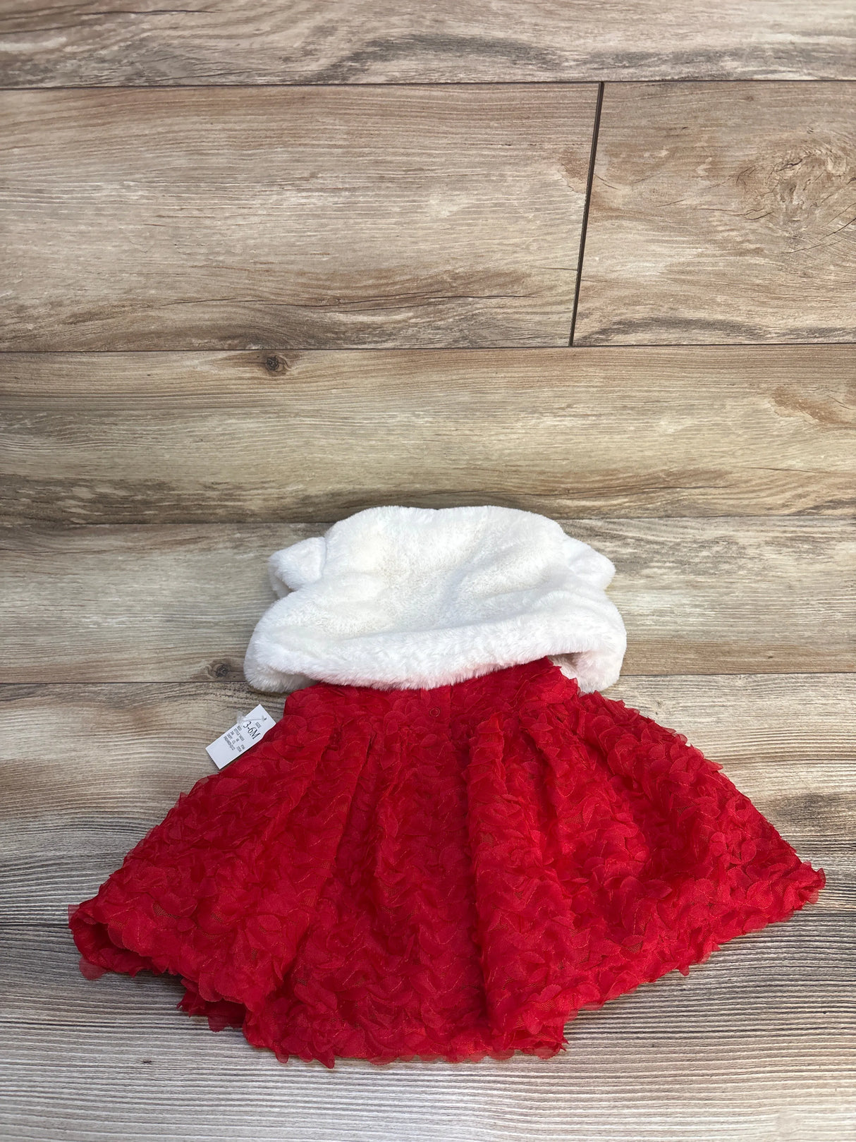 NEW Cat & Jack 3pc Dress, Cardigan, & Bloomers Set Red sz 3-6m