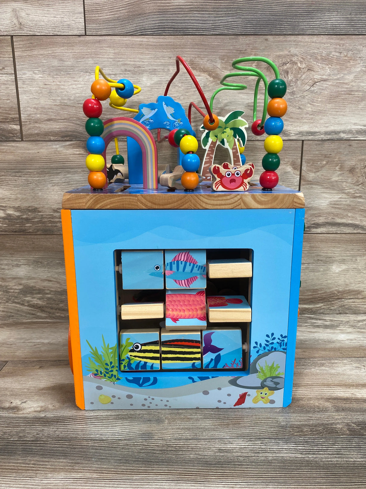 Under The Sea Adventures, Deluxe Activity Wooden Maze Cube