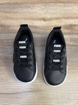 Puma Smash V2 Patent Sneakers Black sz 6c