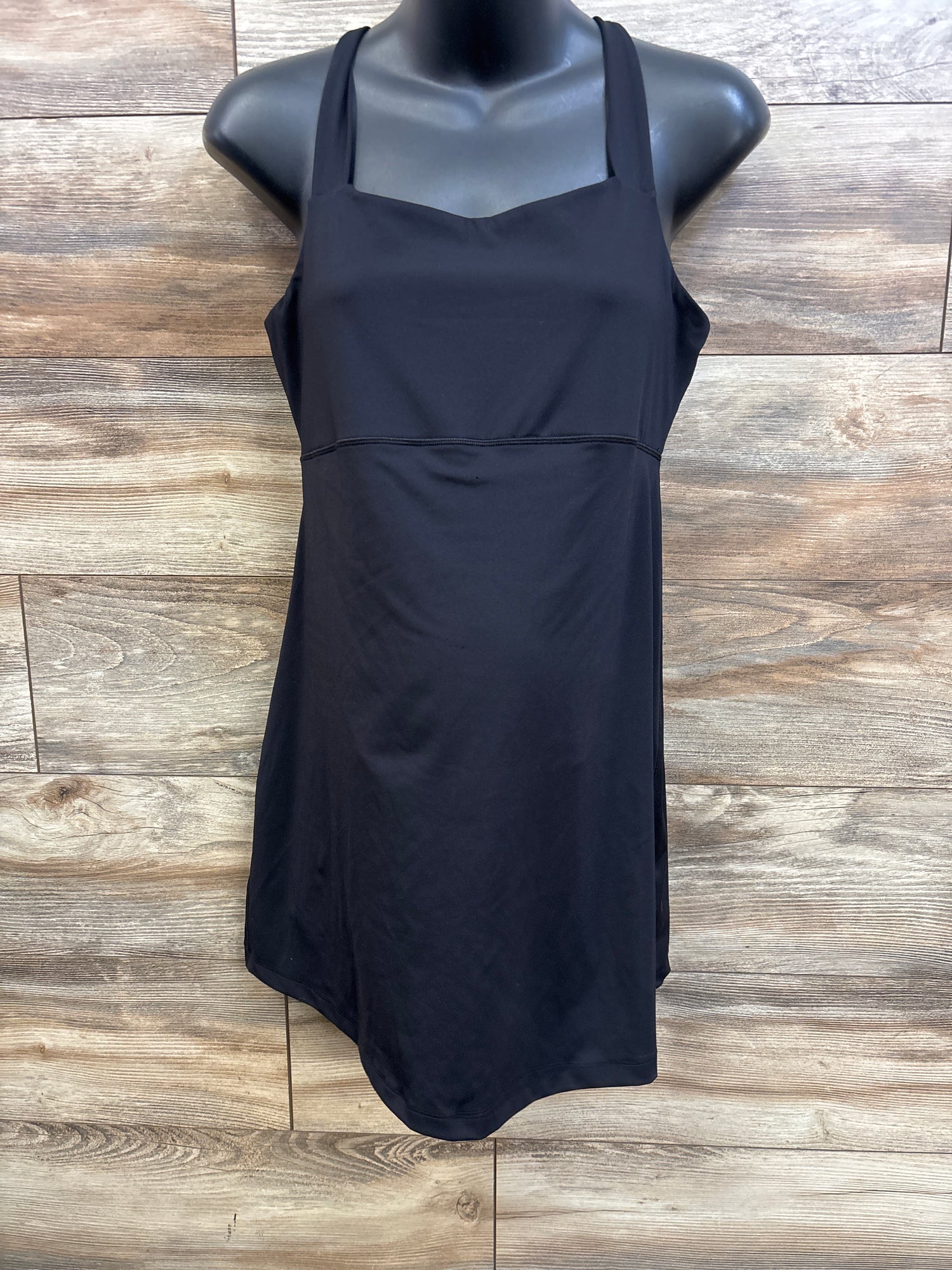 Ingrid & Isabel Maternity Active Romper Dress Black sz Medium