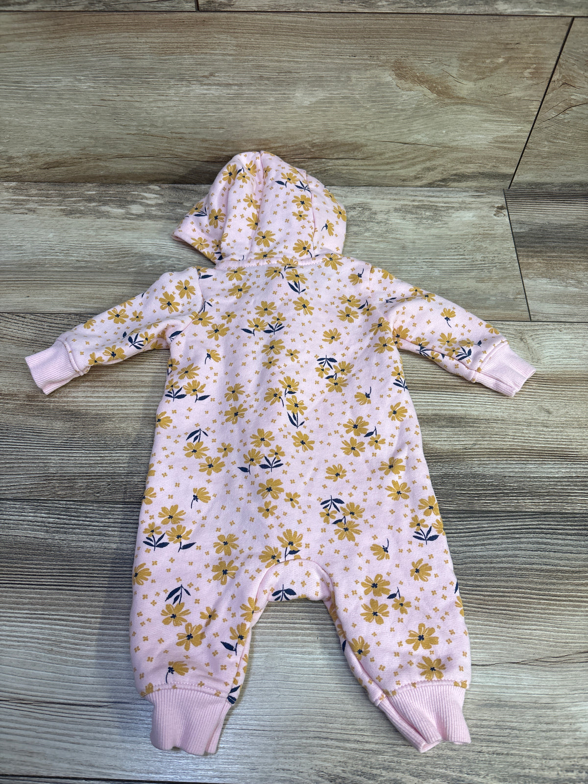 Carter's Hooded Coverall Pink sz 3m