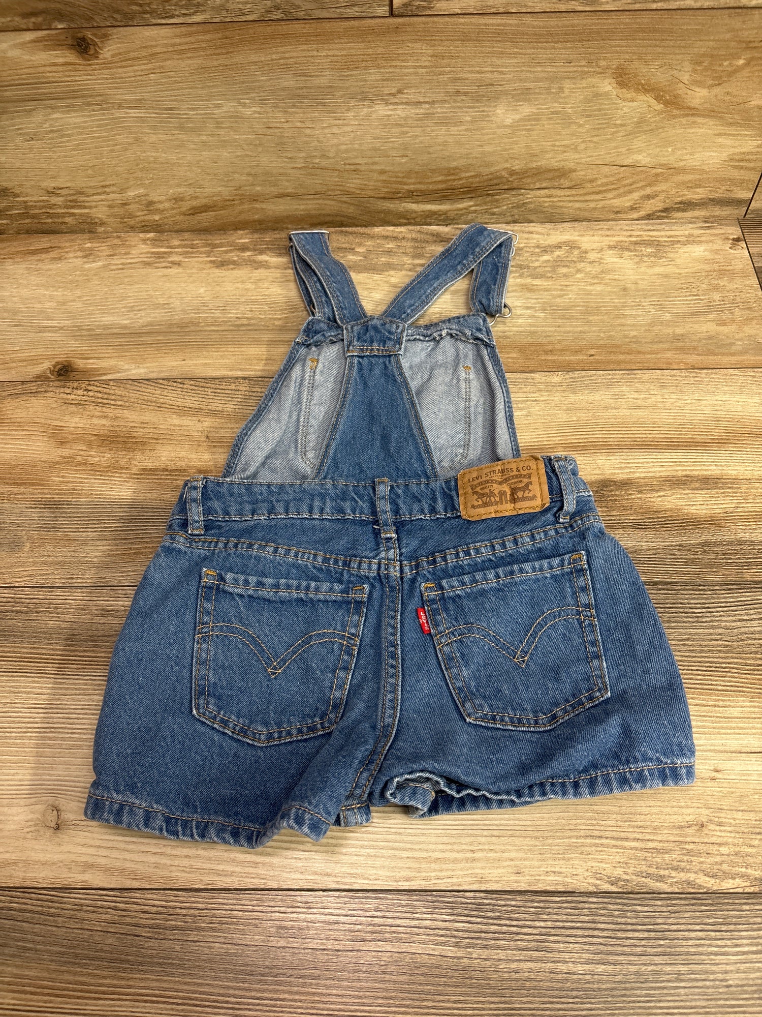 Levi's Denim Shortalls Blue sz 5/6T