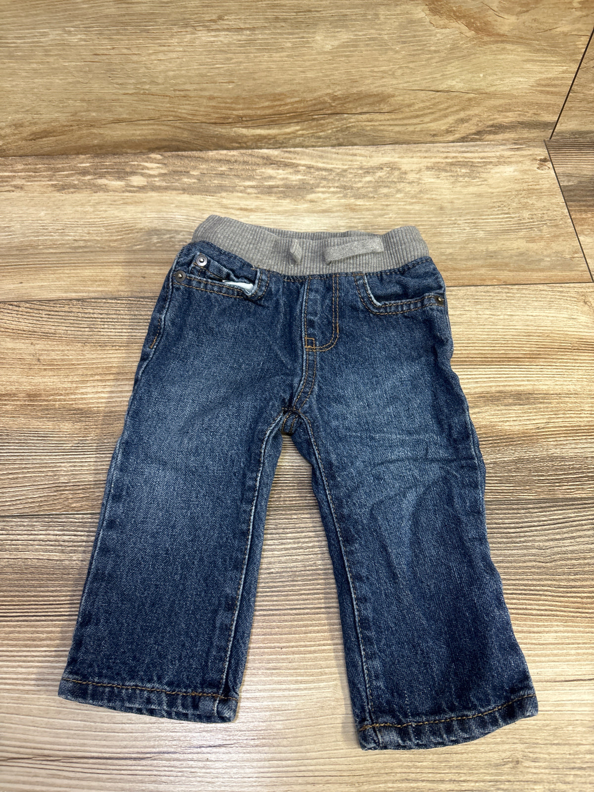 Children's Place Drawstring Jeans Blue sz 6-9m