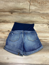 Gemma Rae Full Panel Denim Shorts sz Small - Me 'n Mommy To Be