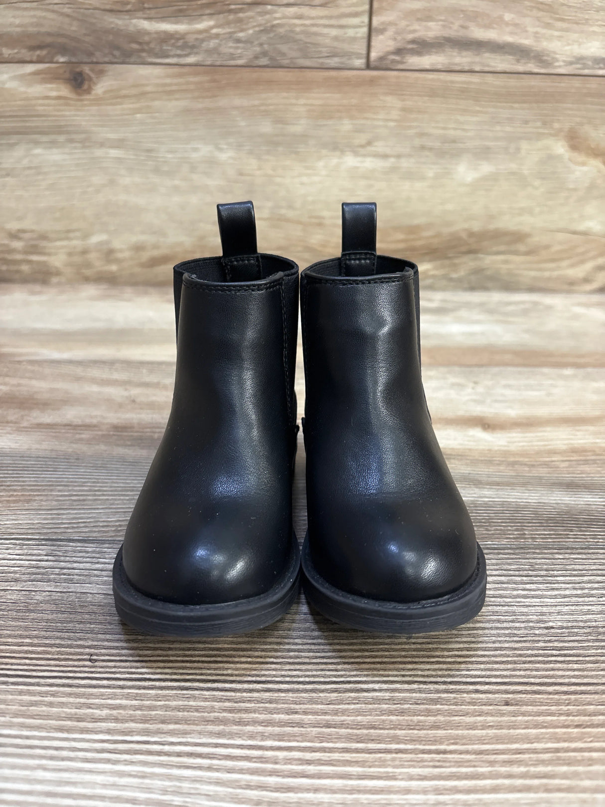 Baby Gap Leather Ankle Boots Black sz 5c