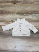 Just One You Sherpa Button Jacket Beige sz Newborn