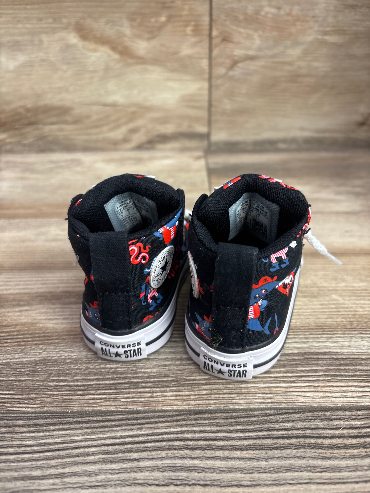 Converse Chuck All Star Street Mid Sneakers Black sz 3c