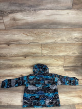 Jomake Dinosaur Rain Jacket Blue sz 3T