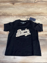 NEW Psycho Bunny Elias Graphic Tee Black sz 4T