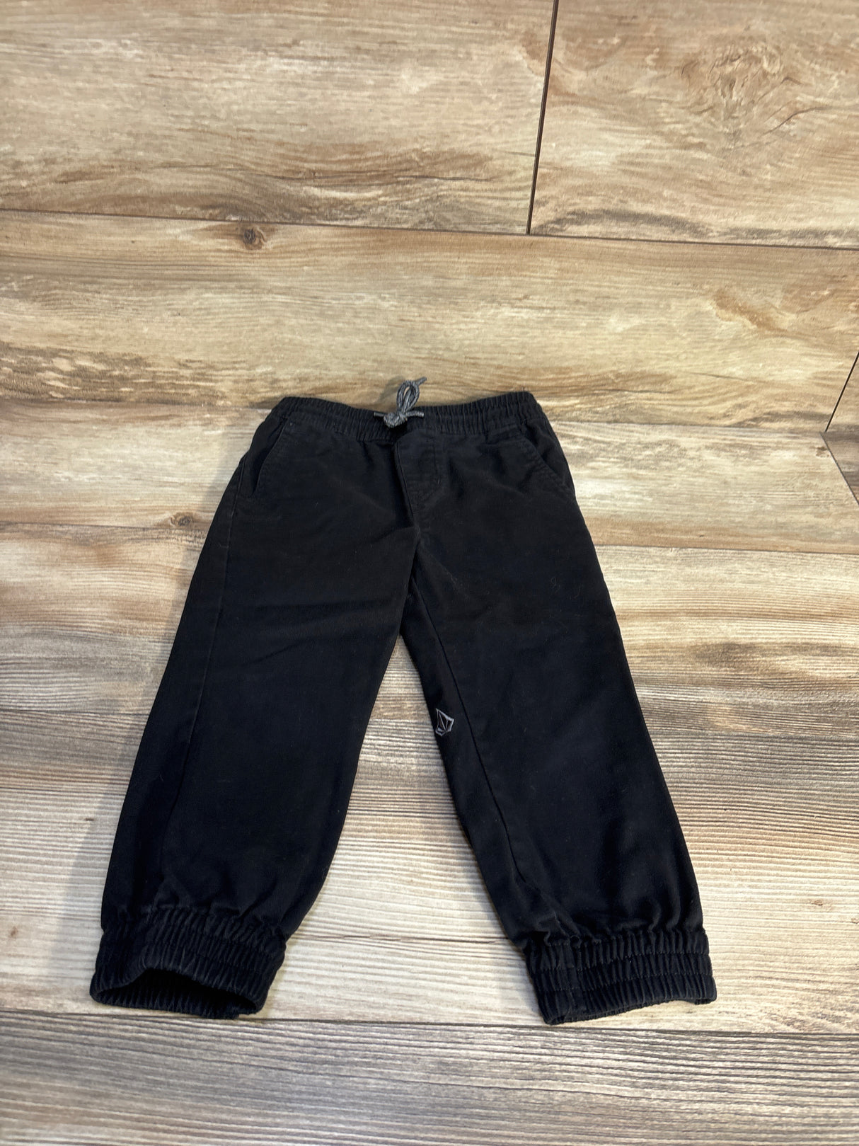 Volcom Drawstring Joggers Black sz 4/5T