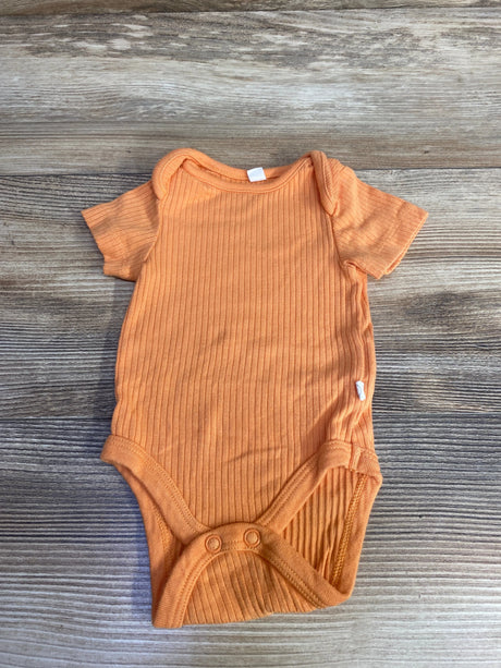 Mori Ribbed Bodysuit Orange sz Newborn - Me n Mommy To Be