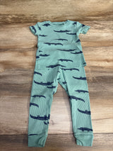 Just One You 2pc Alligator Pajama Set Green sz 18m - Me n Mommy To Be